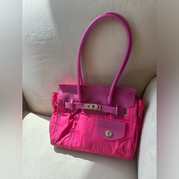 Martina K Pink Bag - Picture 1 of 8